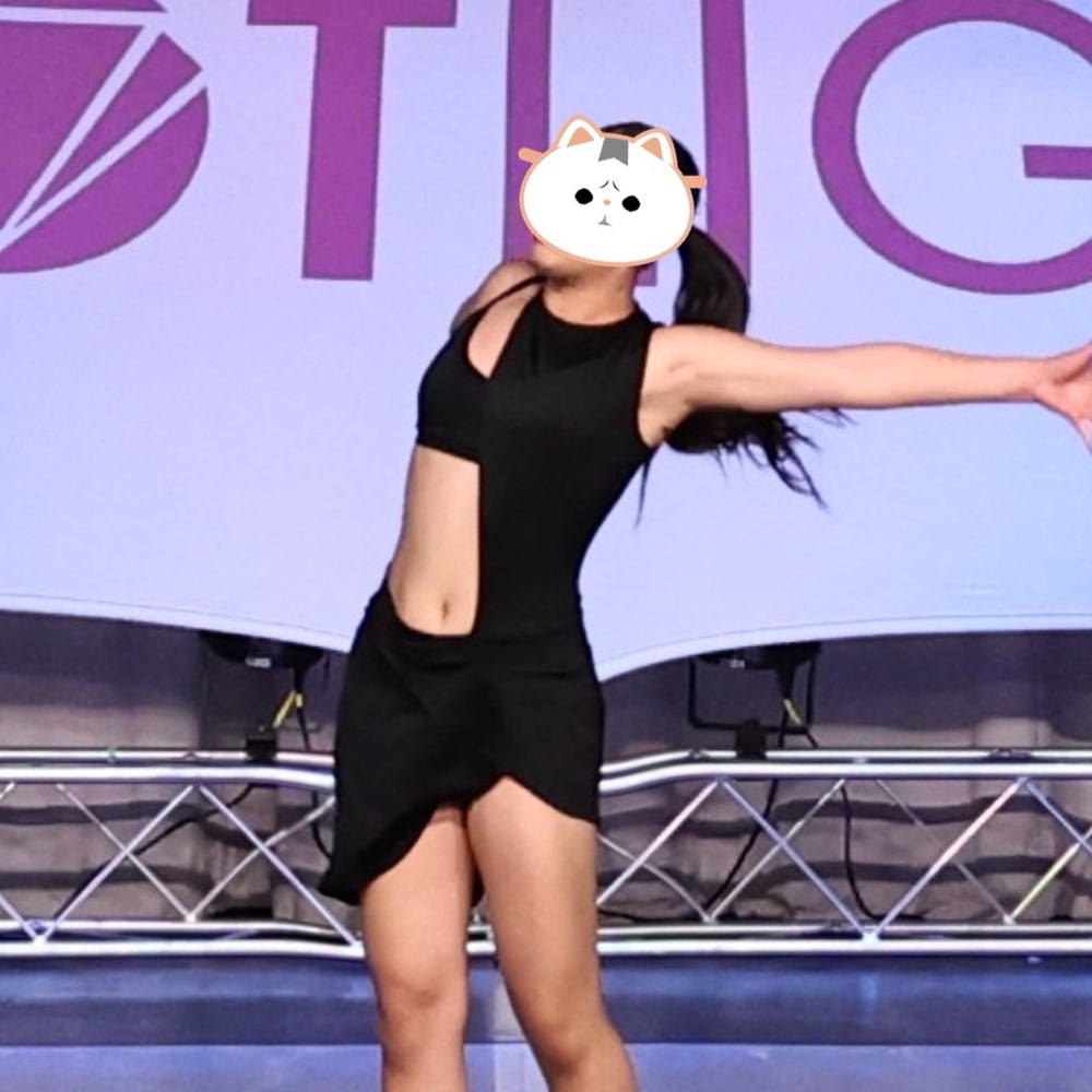 Black Dance Costume